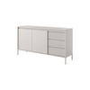 KOMMODE Beige Senso 153/81 cm - Beige, Holzwerkstoff (153/81/39cm) - Bettso