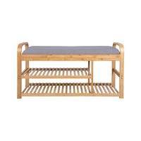 BANK Arch Braun 100/33/50 cm - Braun, Holz (33/50/100cm) - Leitmotiv