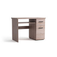 SCHREIBTISCH LIVORNO 90x56x75 cm Bürotisch Computertisch, Eichefarben - Eichefarben, Holzwerkstoff (56/90/75cm) - MASSENO