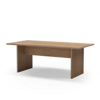 ESSTISCH Ariel Braun 200/100/75 cm - Braun, Holz (200/100/75cm)