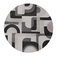 TEPPICH In-/Outdoor Flachgewebe PRUSSY Grau 140 x 200 cm - Grau, Textil (140/200cm) - Novatrend