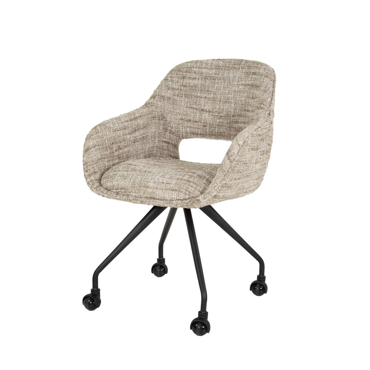 ESSZIMMERSTUHL Spring Beige 62/60/84 cm 2er-Set - Beige, Textil (60/84/62cm) - Hoyz Collection