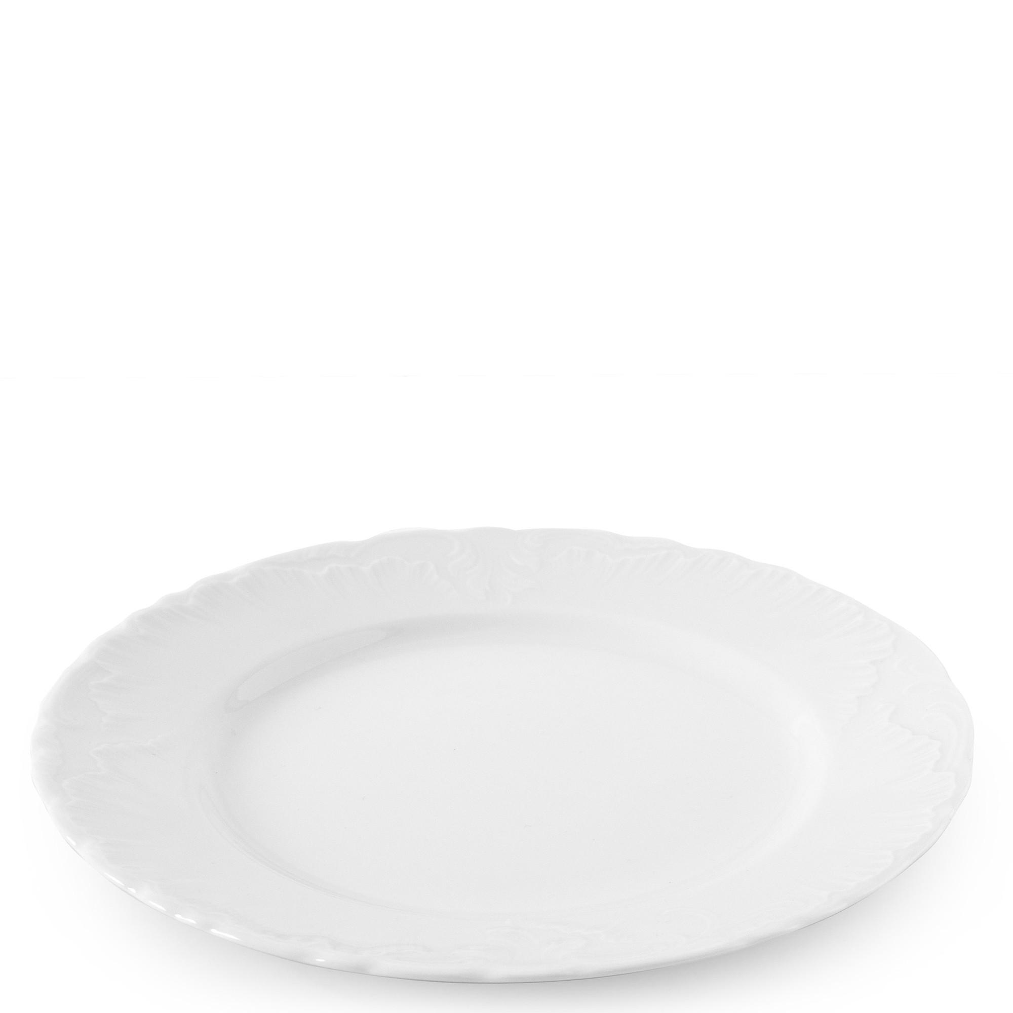 KAFFEESERVICE Cmielow Rococo 18-tlg - Weiß, Keramik (25/2/25cm) - KONSIMO®