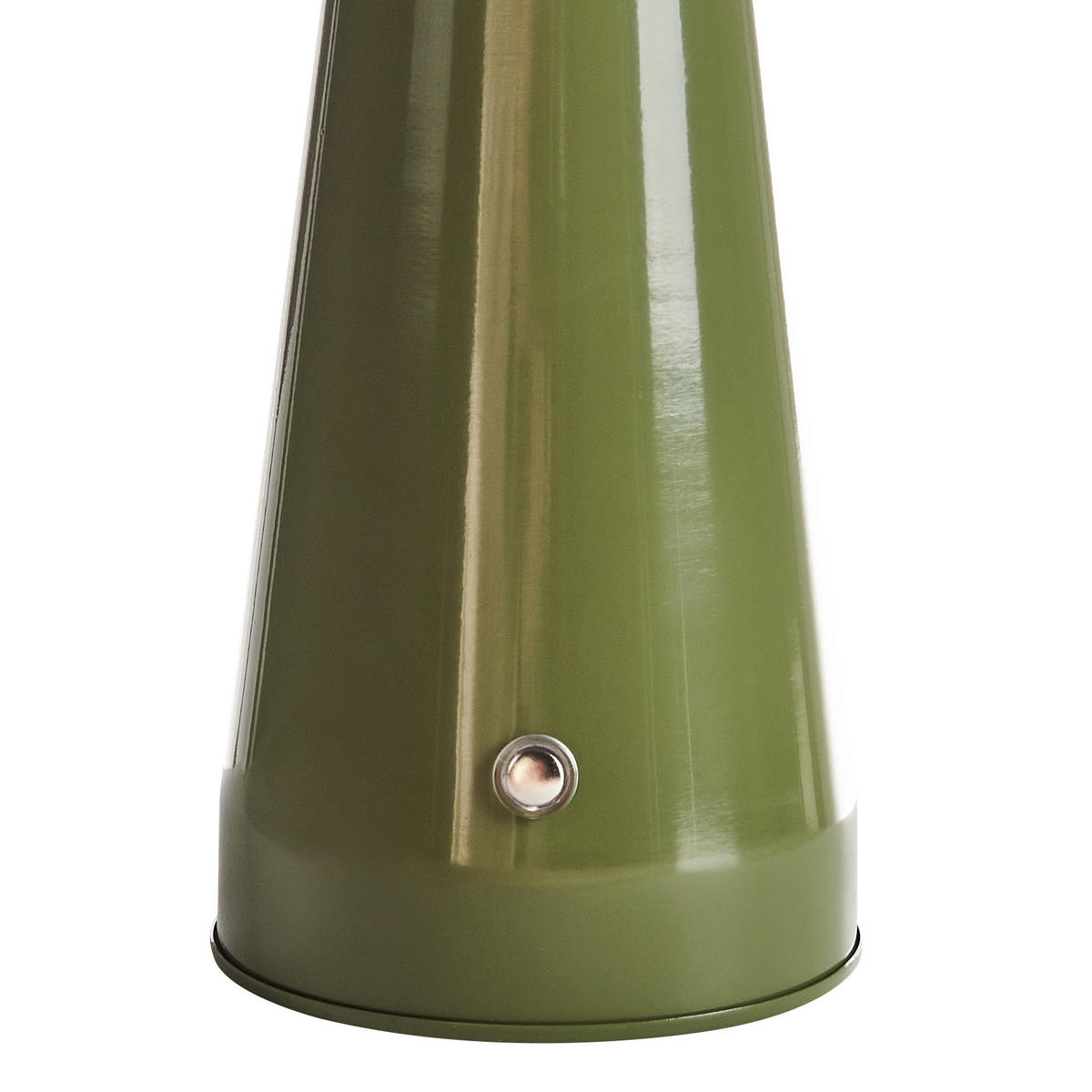 LED-TISCHLEUCHTE Grün Bocono - Grün, Metall (15/15/28cm) - Beliani