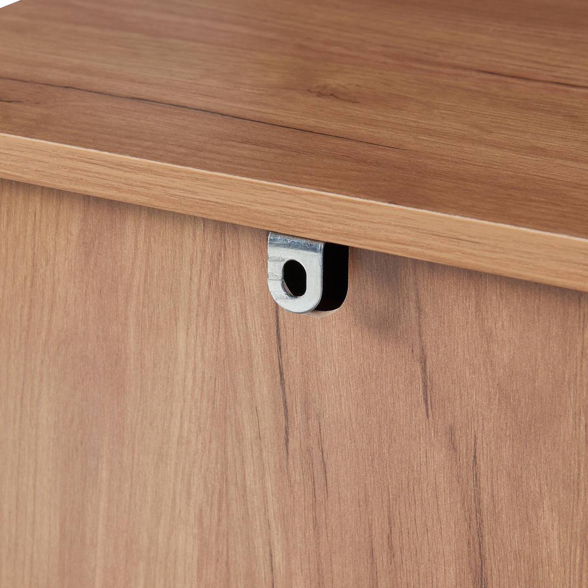 KOMMODE Varkaus - Eichefarben, Holzwerkstoff (40/108/40cm) - [en.casa]
