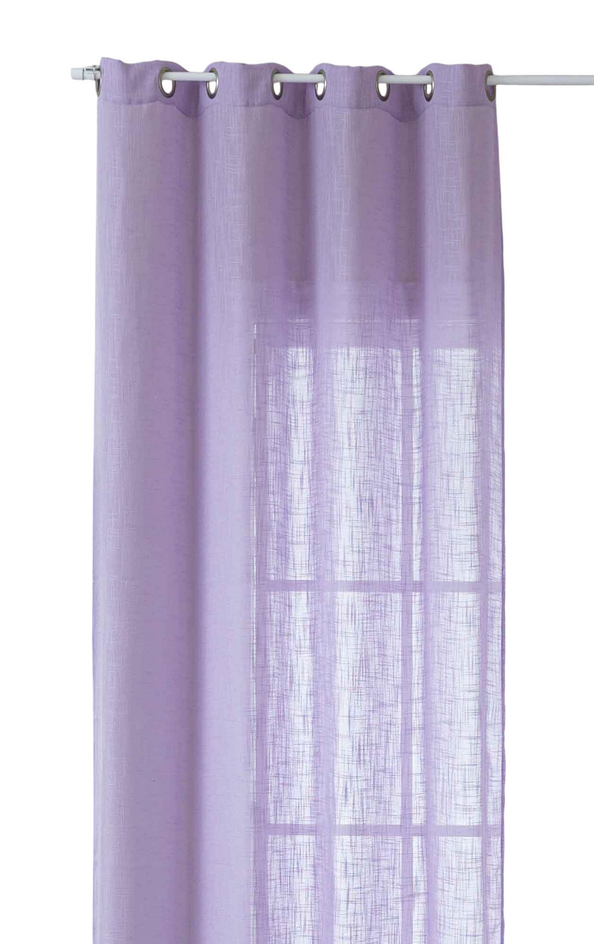 GARDINE SEOUL HxB 245x140 cm Flieder - Lila, Textil (140/245cm) - Gardinenbox