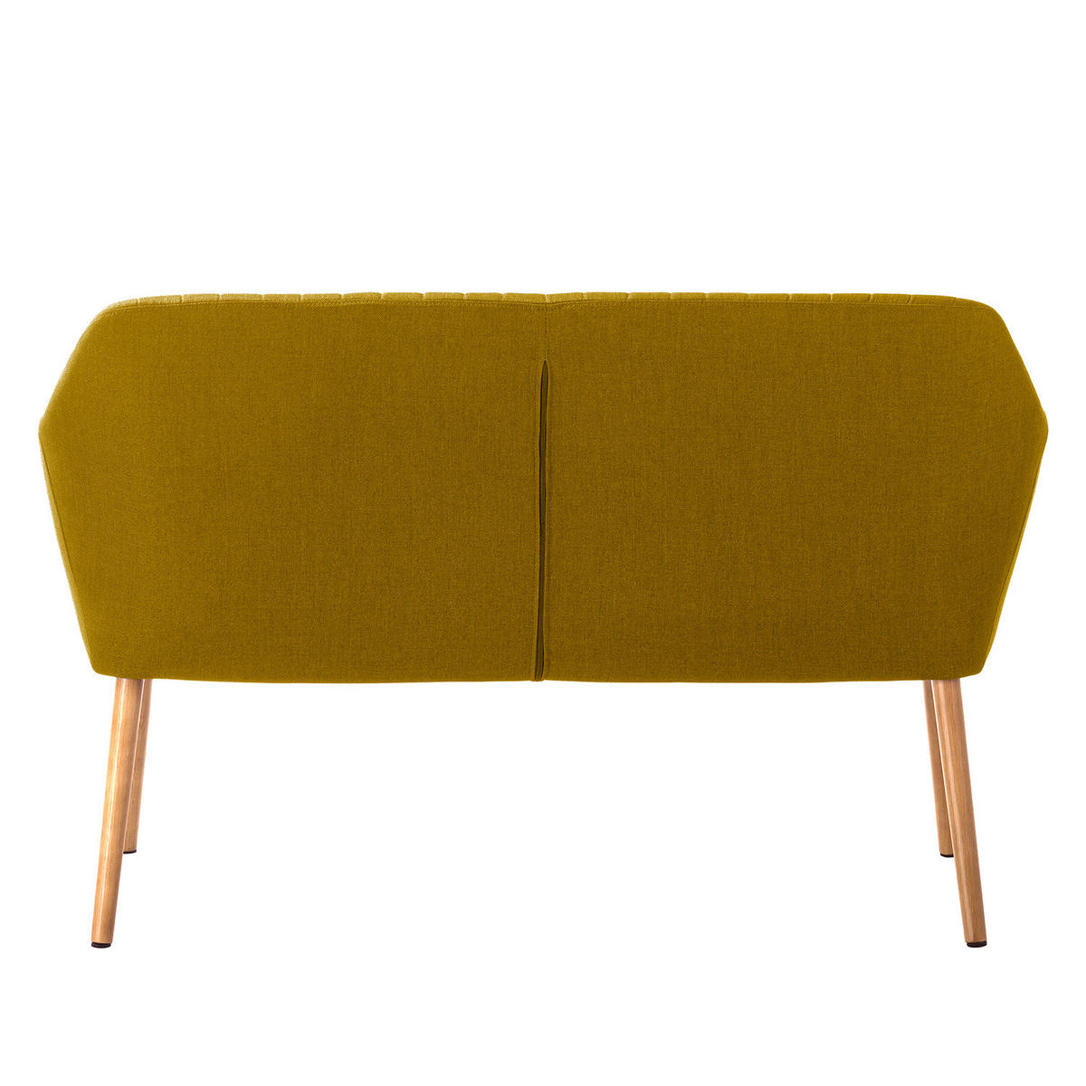 KÜCHENSOFA - Currygelb, Eichenholz/Holz (130/85/62cm) - home24