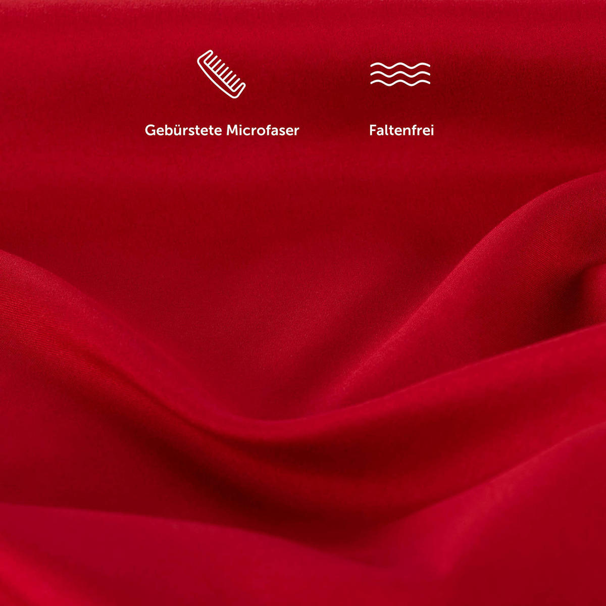 SPANNBETTLAKEN 80/200/30 cm Rot - Rot, Textil (80/200cm) - Blumtal