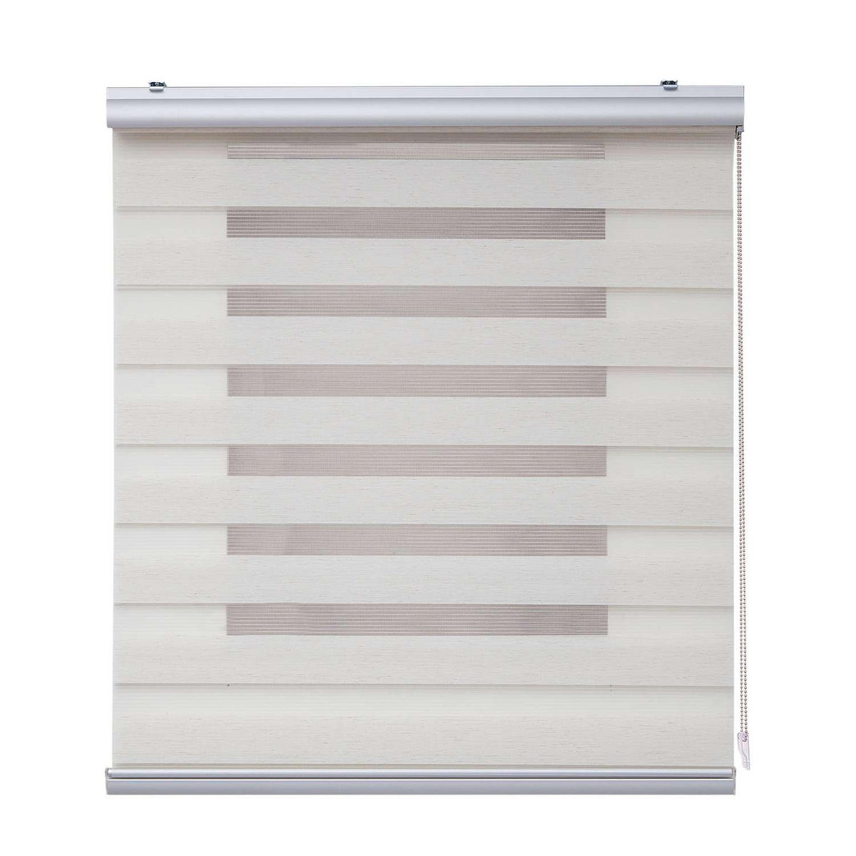 DOPPELROLLO Leinen 60x250 cm - Creme, Kunststoff (60/250cm) - STORESDECO
