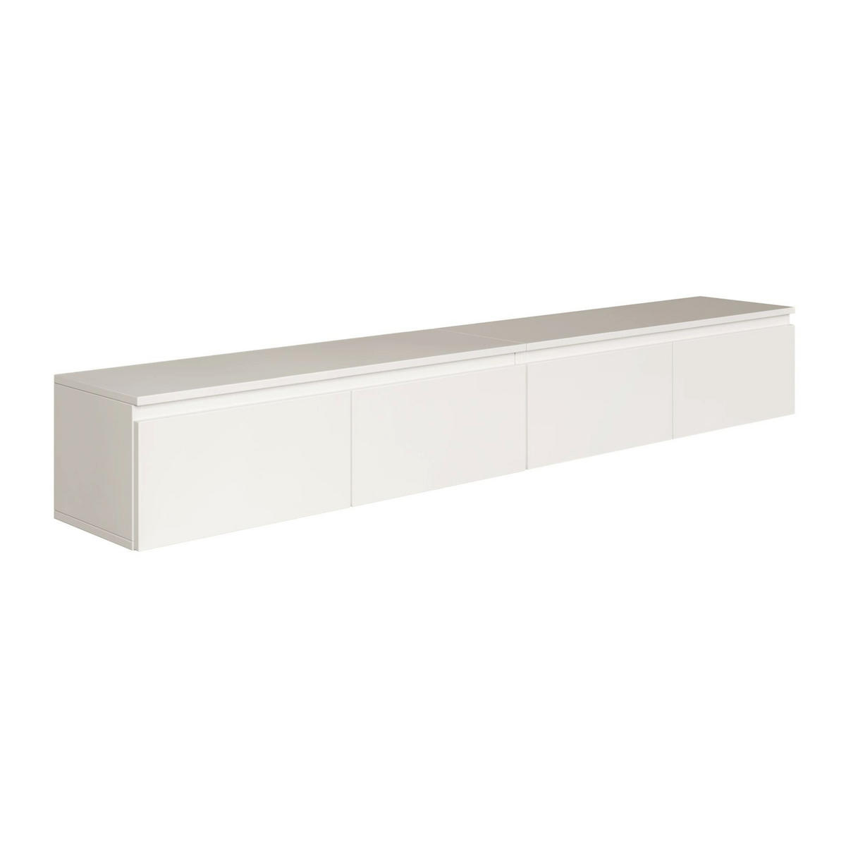 TV-LOWBOARD Bemmi Weiß 200/28/32 cm - Weiß, Holzwerkstoff (200/28.4/31.8cm) - Selsey
