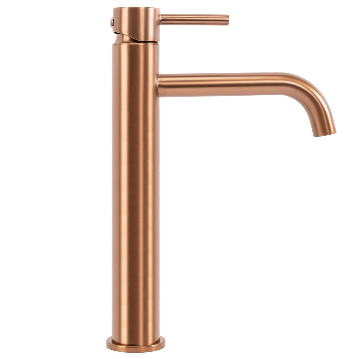WASCHBECKENARMATUR Rea Lungo Brush Copper High - Kupferfarben, Metall (13/28/13cm) - REA