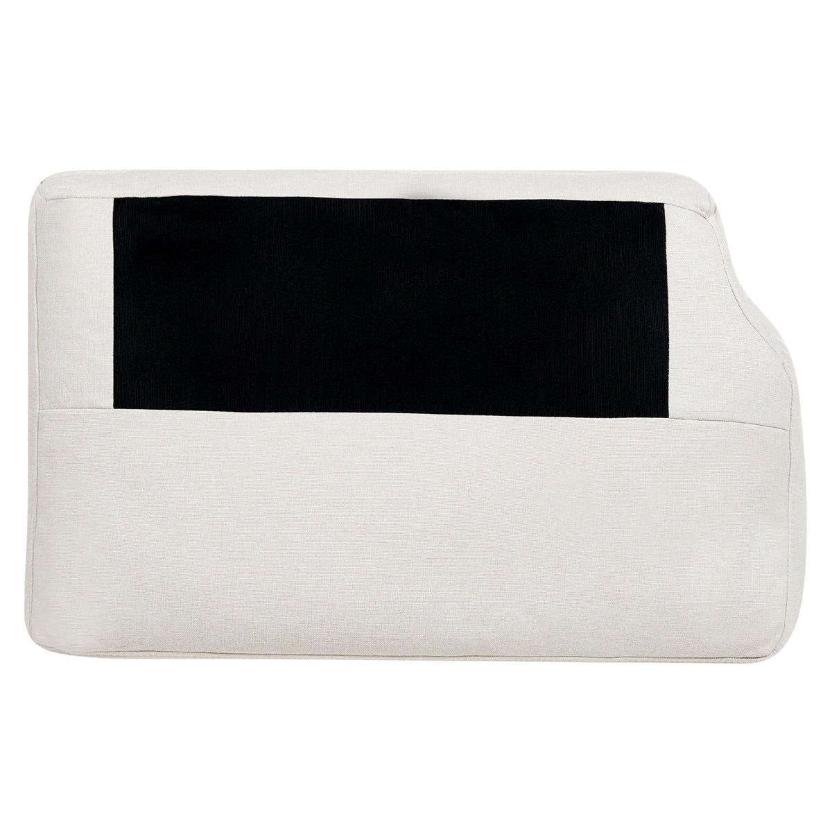 2-SITZER-SOFA hellbeige Ginnerup - Beige/Dunkelbraun, Textil (154/84/76cm) - Beliani