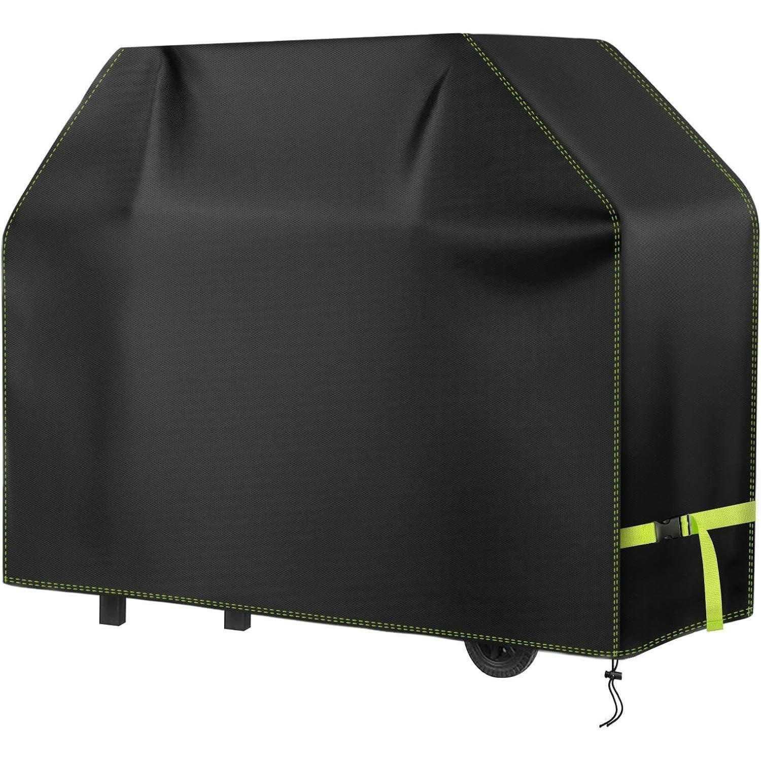 GRILL Abdeckhaube 165 x 71 x 122 cm wetterfest 420D Oxford - Schwarz, Kunststoff (71/122/165cm)