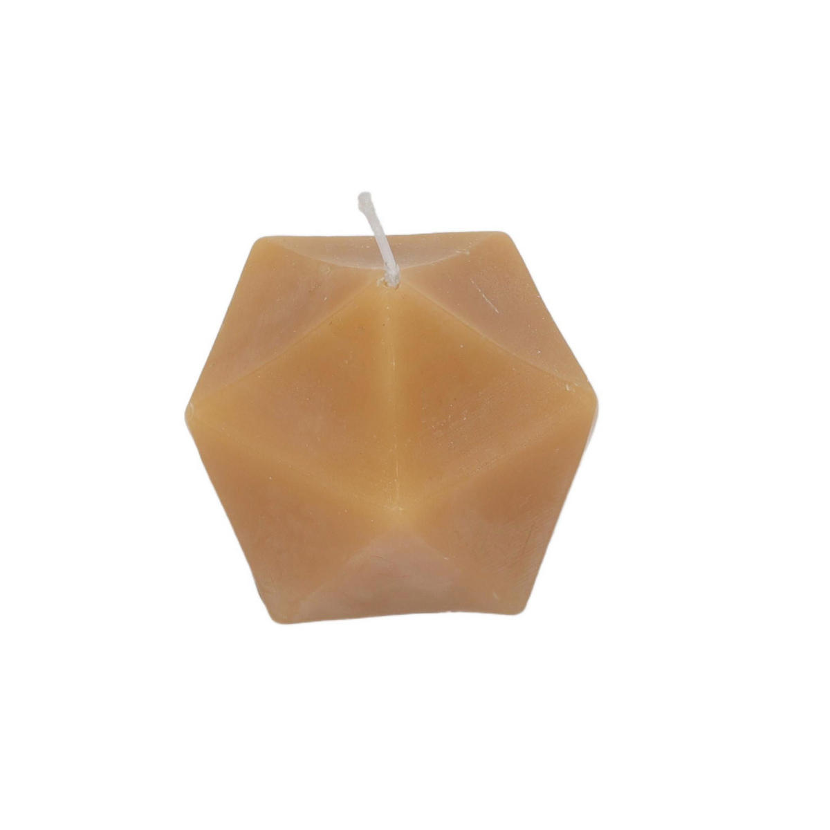 DEKO-KERZE Origami-Form Arty 7/7/5 cm - Rosa, Paraffin (7/5/7cm) - Homea