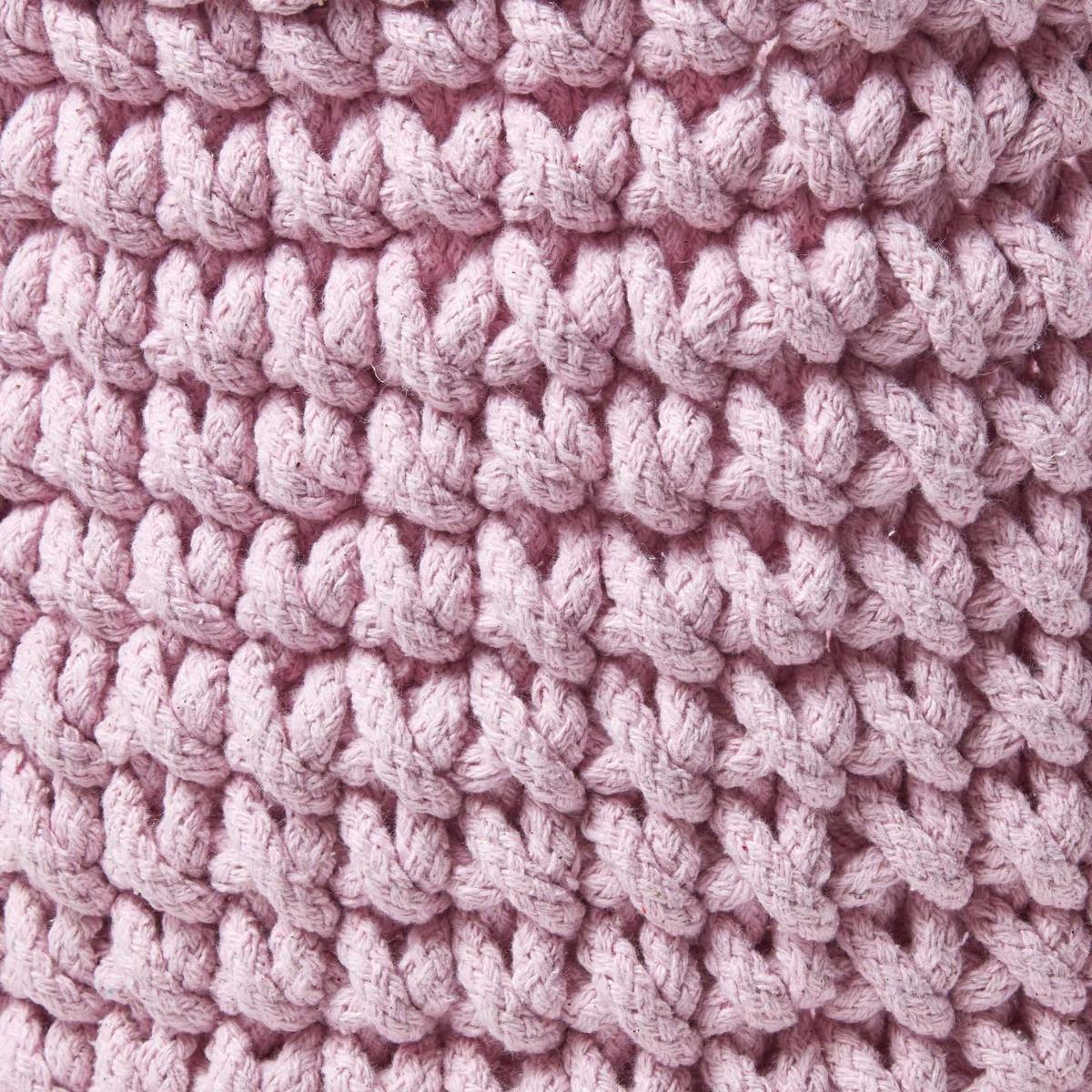 AUFBEWAHRUNGSKORB Baumwolle 42/37 cm - Rosa, Textil (42/42/37cm) - Homescapes