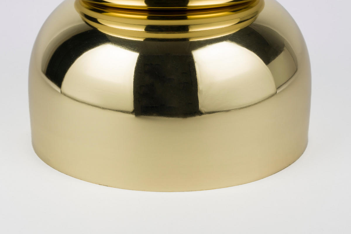 BEISTELLTISCH Kinga - Gold - 29.5/29.5/48 cm - Goldfarben, Metall (29.5/29.5/48cm)