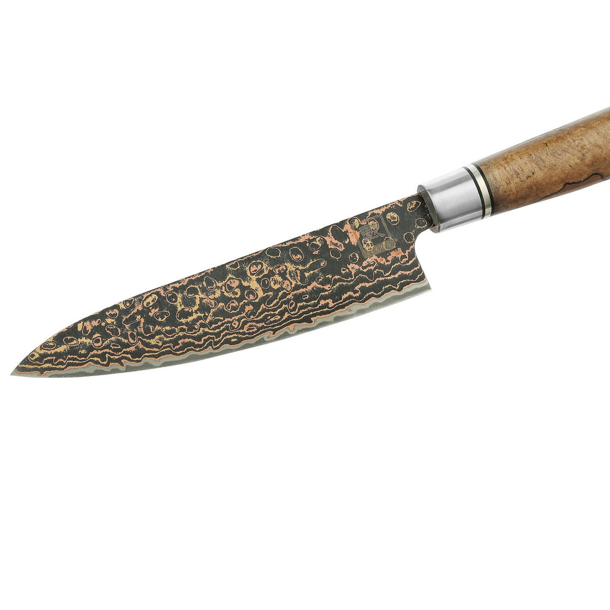 ALLZWECKMESSER 14 cm - Ahornfarben, Holz/Metall (26cm) - Zayiko