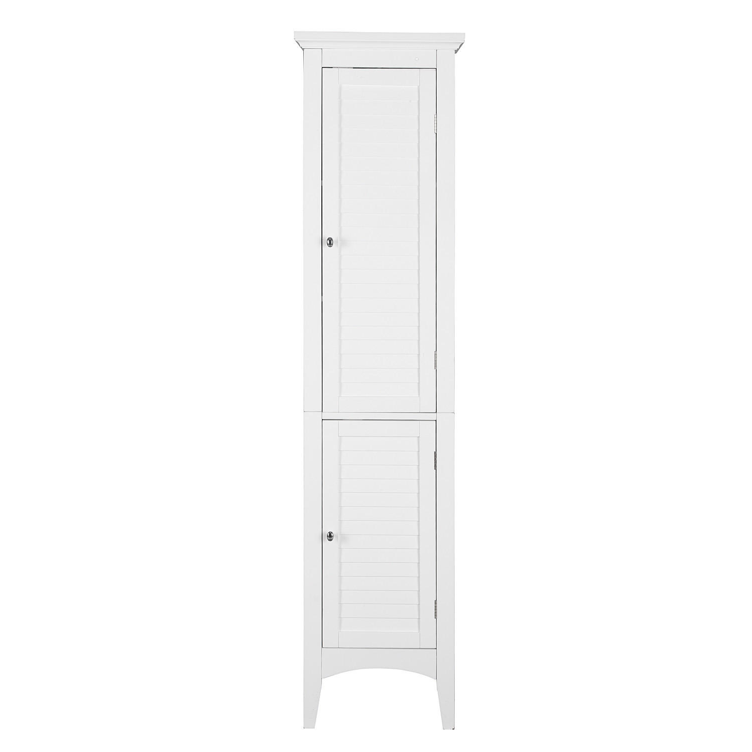 Teamson Home Midischrank Weiß 33x160x160 cm