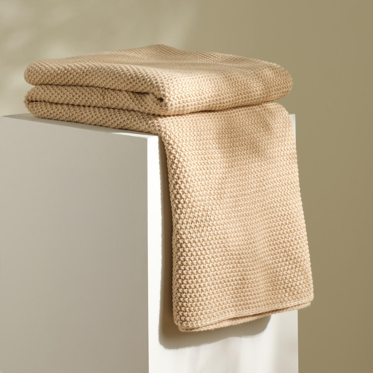 DECKE Zaldaris - Beige, Textil (130/170cm) - home&you