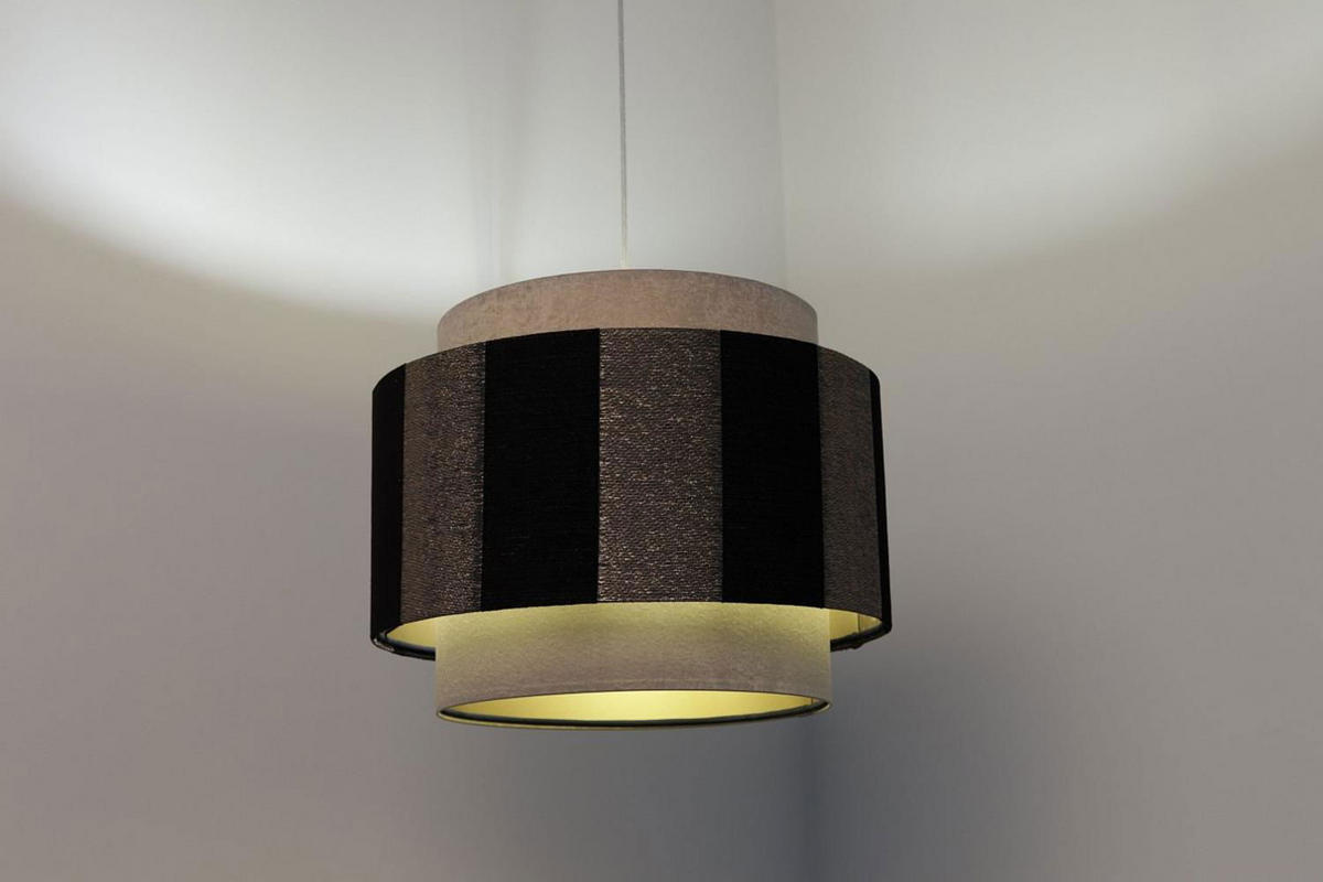HÄNGELEUCHTE Grau 40/31 cm - Grau, Kunststoff (40/1/31cm) - ONZENO