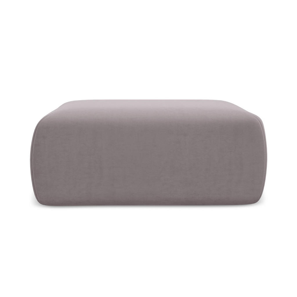 Thumbnail - Makamii Pouf, Flieder, Textil, 1-Sitzer, Füllung: Schaumstoff, 102x40x62 cm, Made in EU, Wohnzimmer, Hocker, Sitzhocker