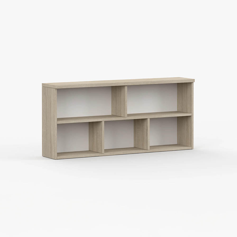 imoebel24 Wandregal Sonoma Eiche 110x50x23 cm