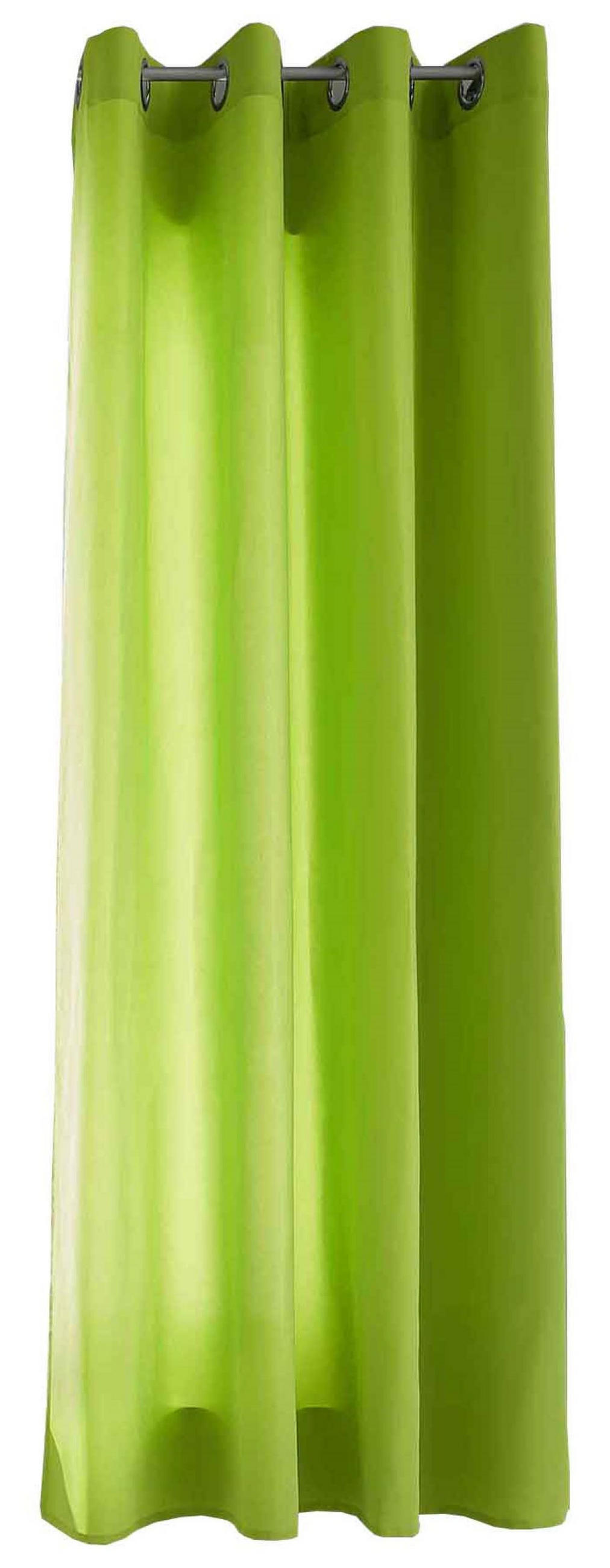 VORHANG BERLIN HxB 245x140cm Apfelgrün - Hellgrün, Textil (140/245cm) - Gardinenbox