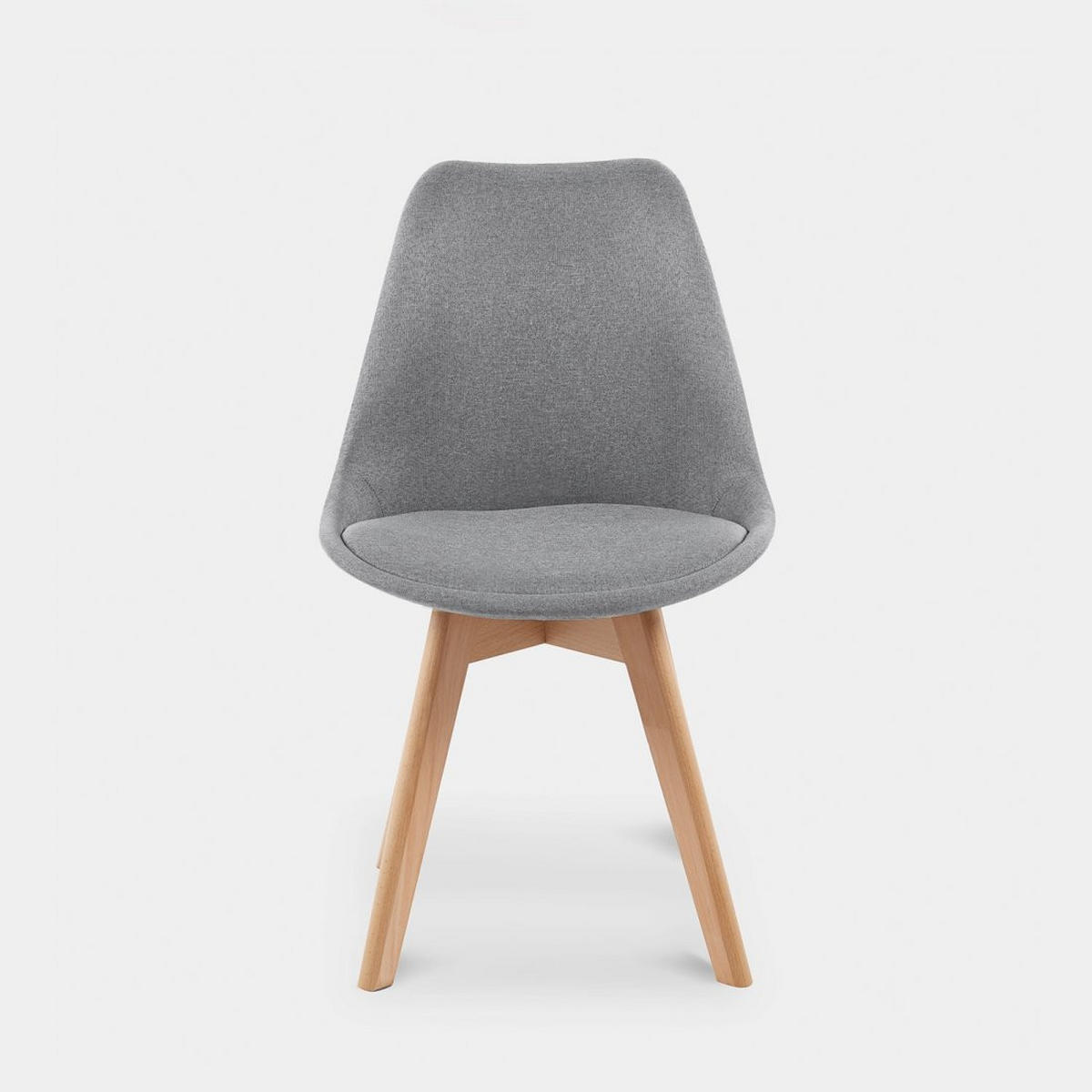 ESSZIMMERSTUHL Kler Grau 49 cm x 82 cm - Grau, Textil (49/82/54cm)