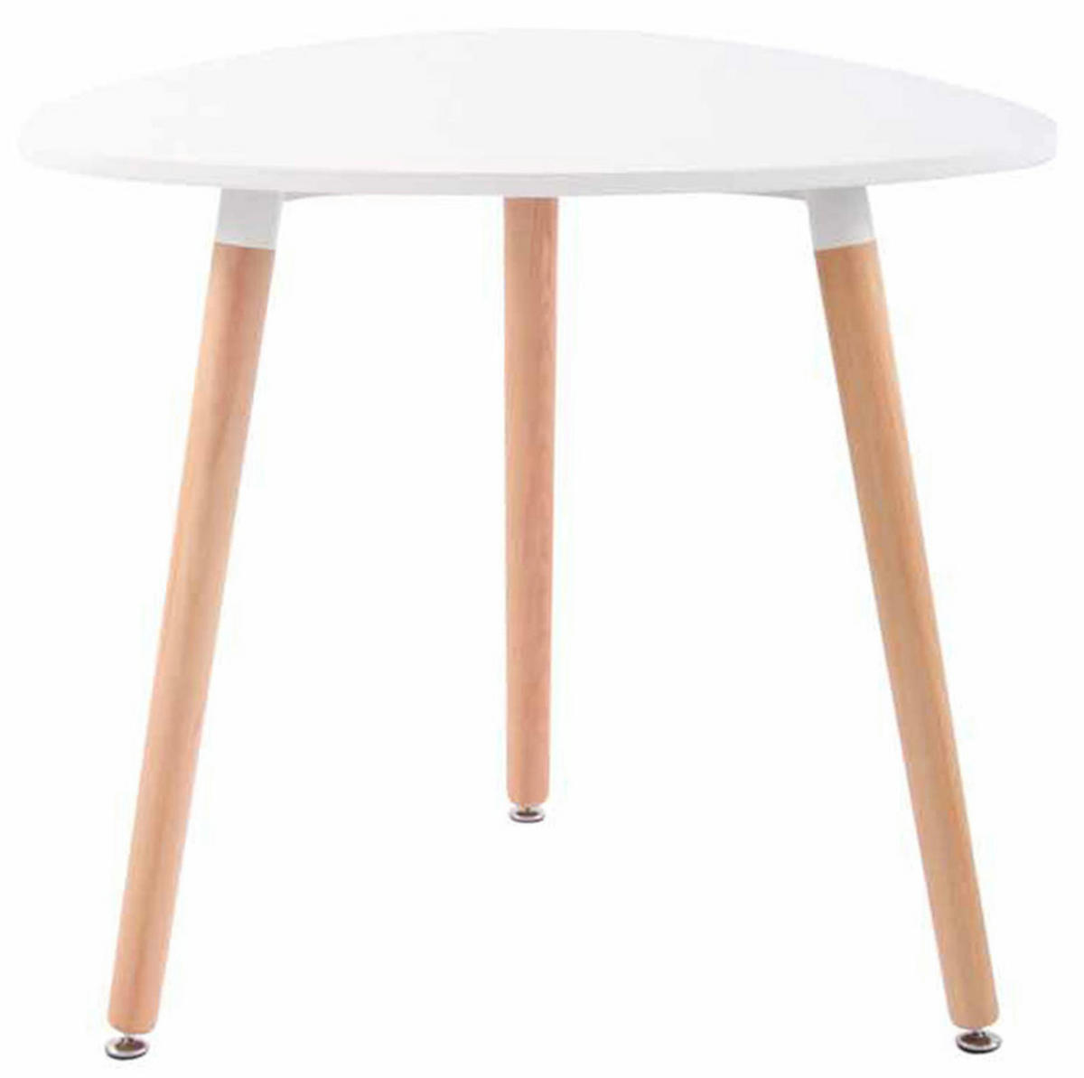 TISCHGRUPPE Holz weiß - Weiß, Holz (150/83/150cm) - CLP