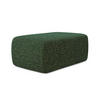 POUF Strukturstoff Stoff Grün - Schwarz/Grün, Kunststoff/Textil (102/40/62cm) - Makamii