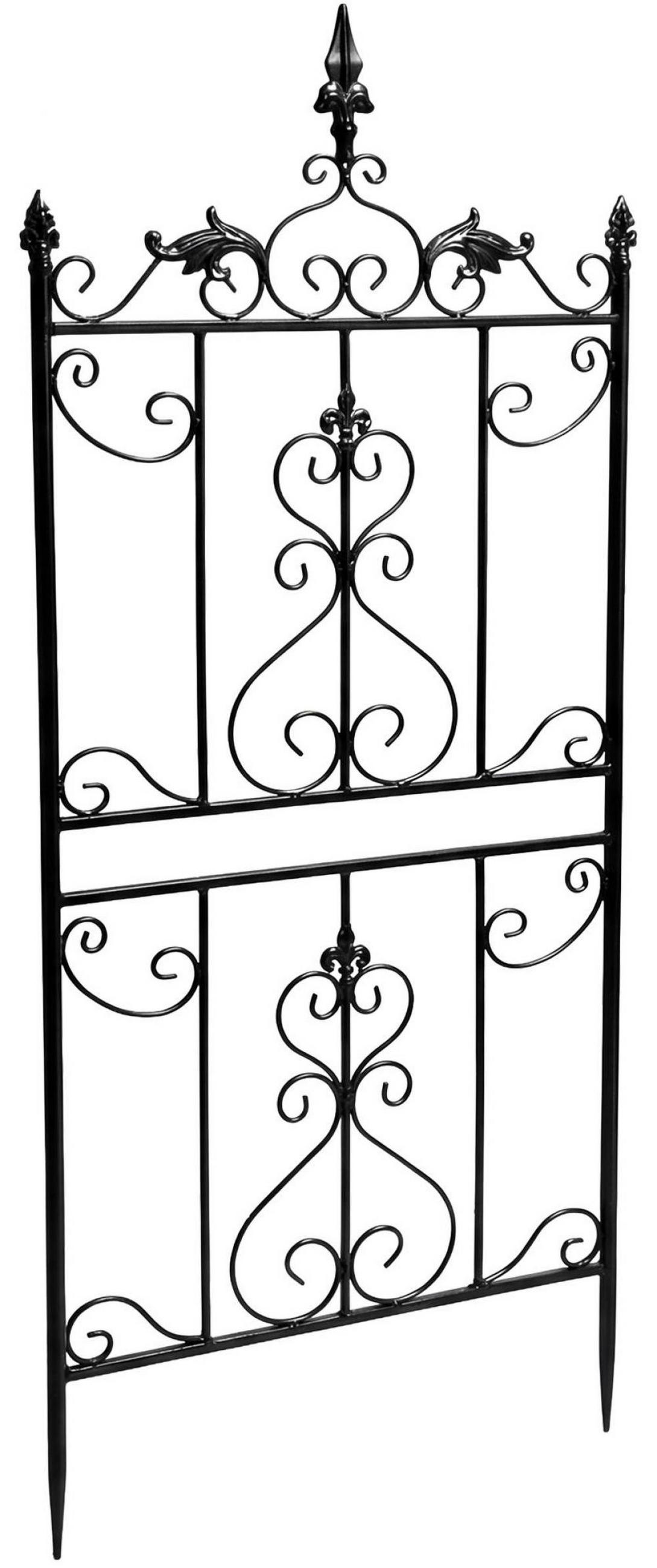 RANKGITTER 2 Metall Anthrazit - Anthrazit, Metall (51/124/3cm) - CLP