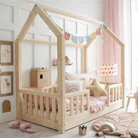 DOMČEKOVÁ POSTEĽ 80/160 Daisy Prírodné drevo - hnedá, drevo (80/160cm) - Petits-meubles