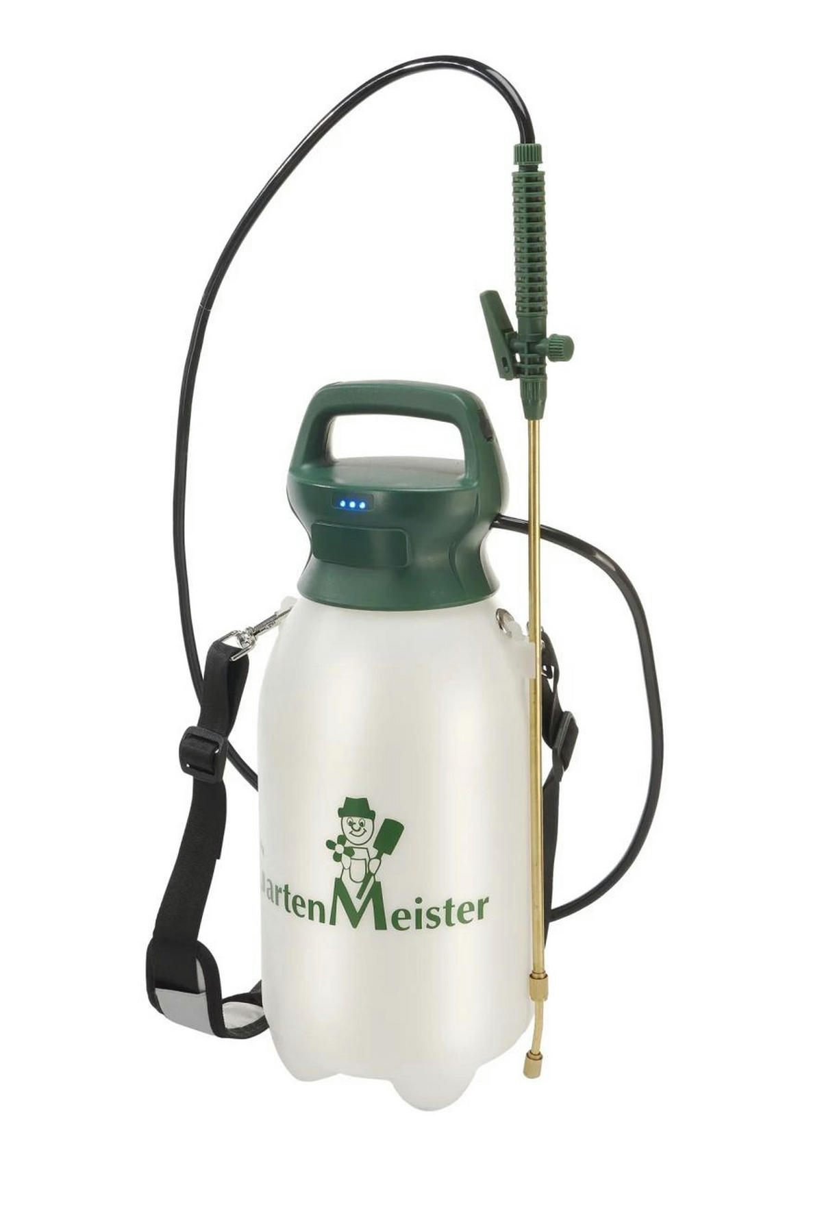 SPRÜHFLASCHE Akku, Li-Ionen, 8 Liter - Weiß, Kunststoff (21/21/51cm) - Westfalia