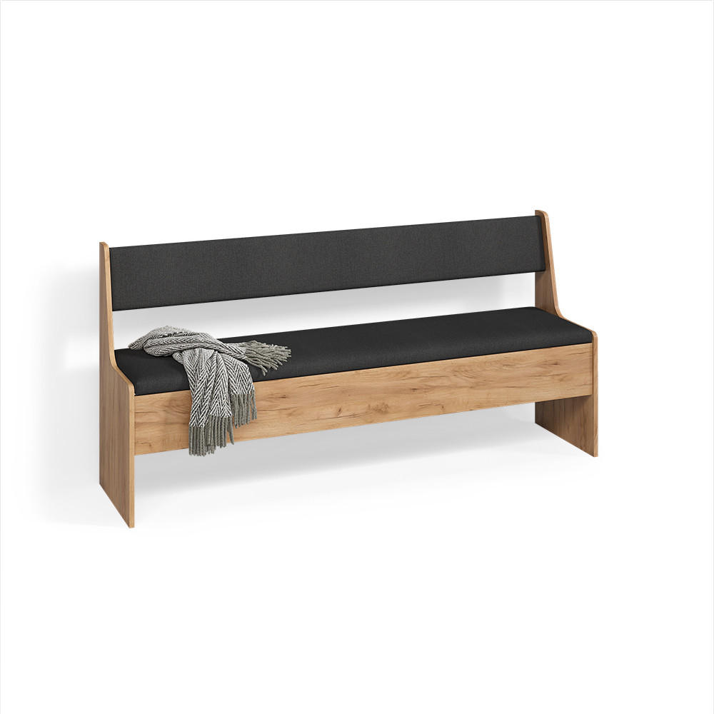 ESSZIMMER-ECKBANK Tiberio Sandeiche 41.5 x 166.6 cm - Sonoma Eiche, Holzwerkstoff (41.5/166.6cm) - Livinity®