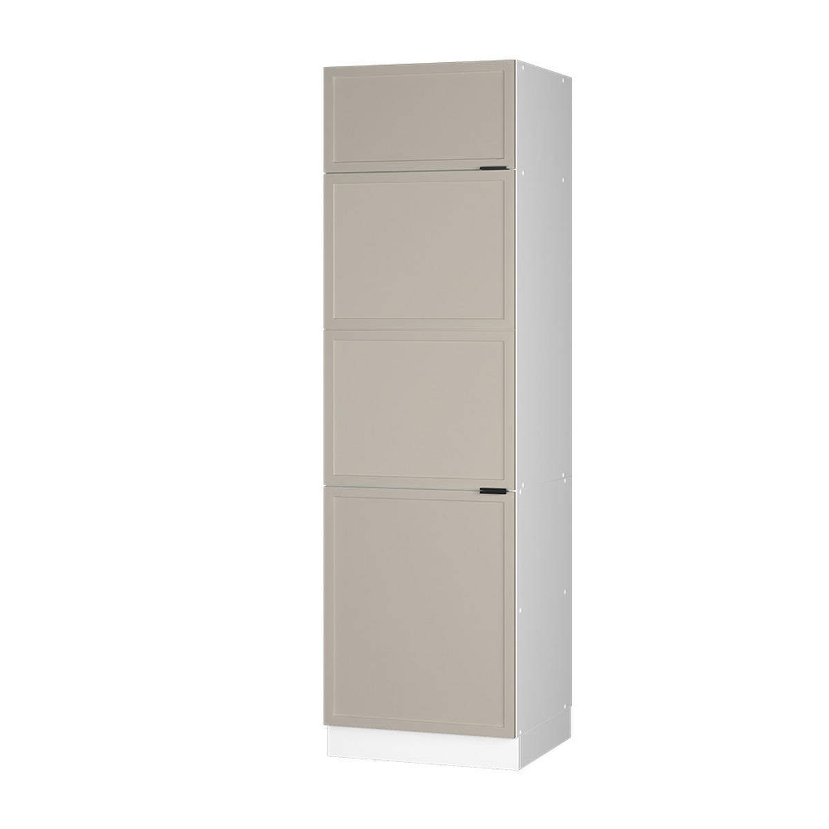 Weiß/Grau, Holzwerkstoff (60/206.8/58.1cm) - Vicco