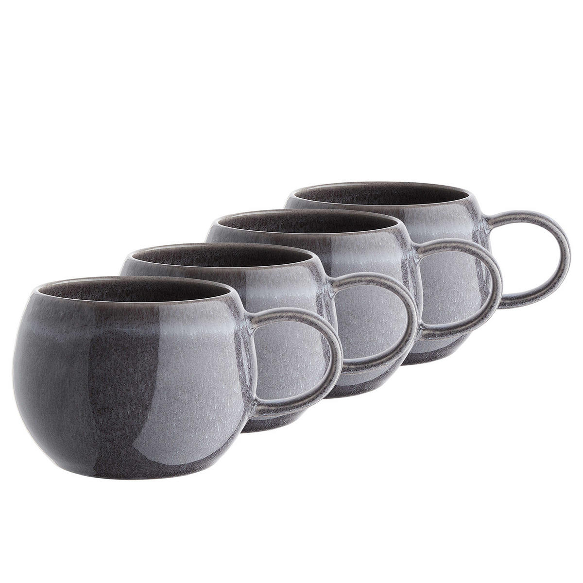 TASSE (4er Set) Cottage - Blau, Keramik (0.35L) - Butlers