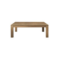 COUCHTISCH Eden Natur aus Eiche - Naturfarben, Holz (125/125/42cm) - Tikamoon