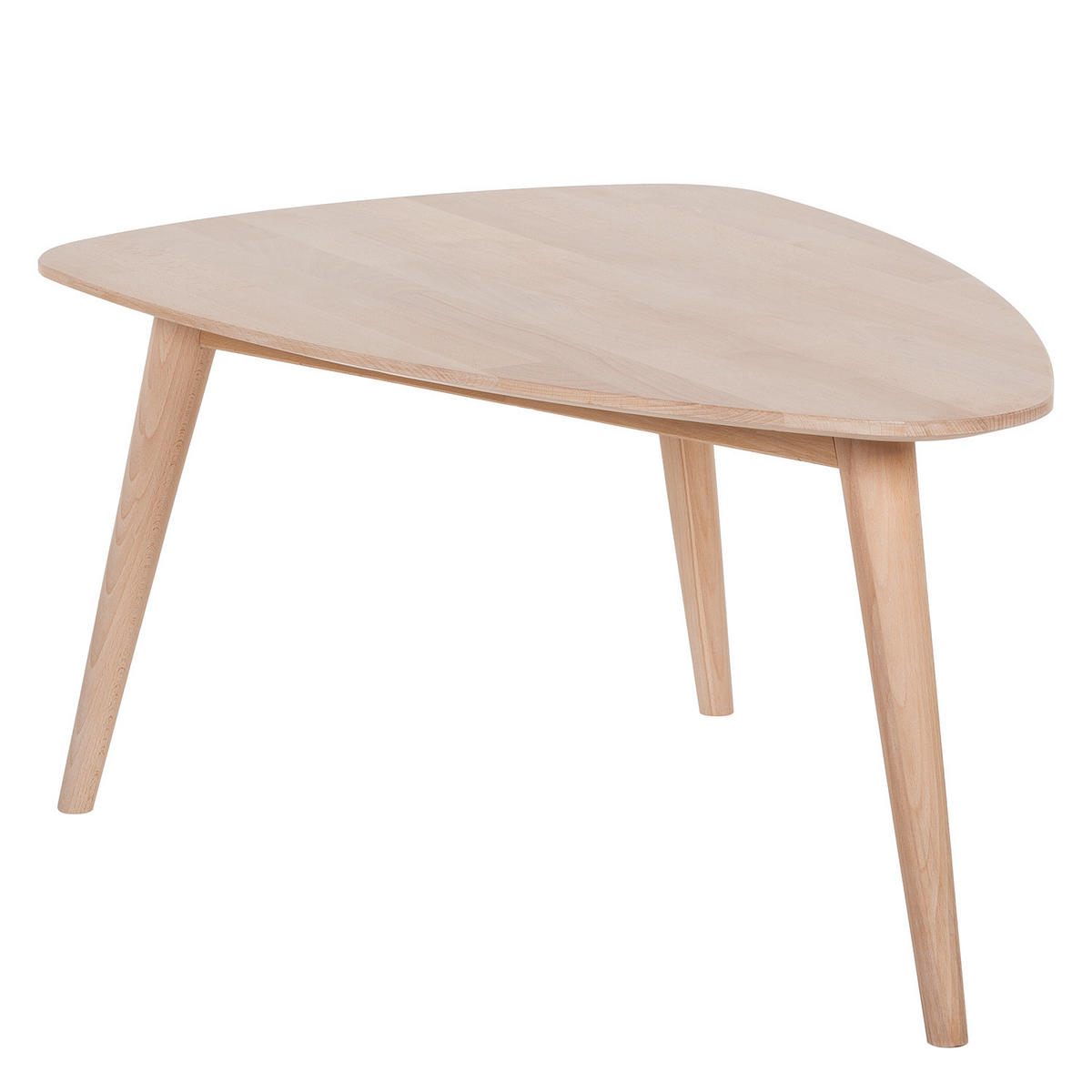 COUCHTISCH - Massivholz - Buchefarben, Holz (60/90/43cm) - home24