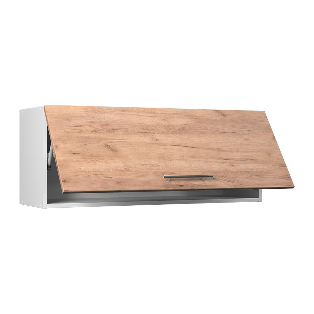 NÁSTENNÁ SKRINKA Fame-Line, Dub Goldkraft/biely, 100 cm, AP Oak - biela/dub medový, kompozitné drevo (100/40/34.1cm) - Vicco