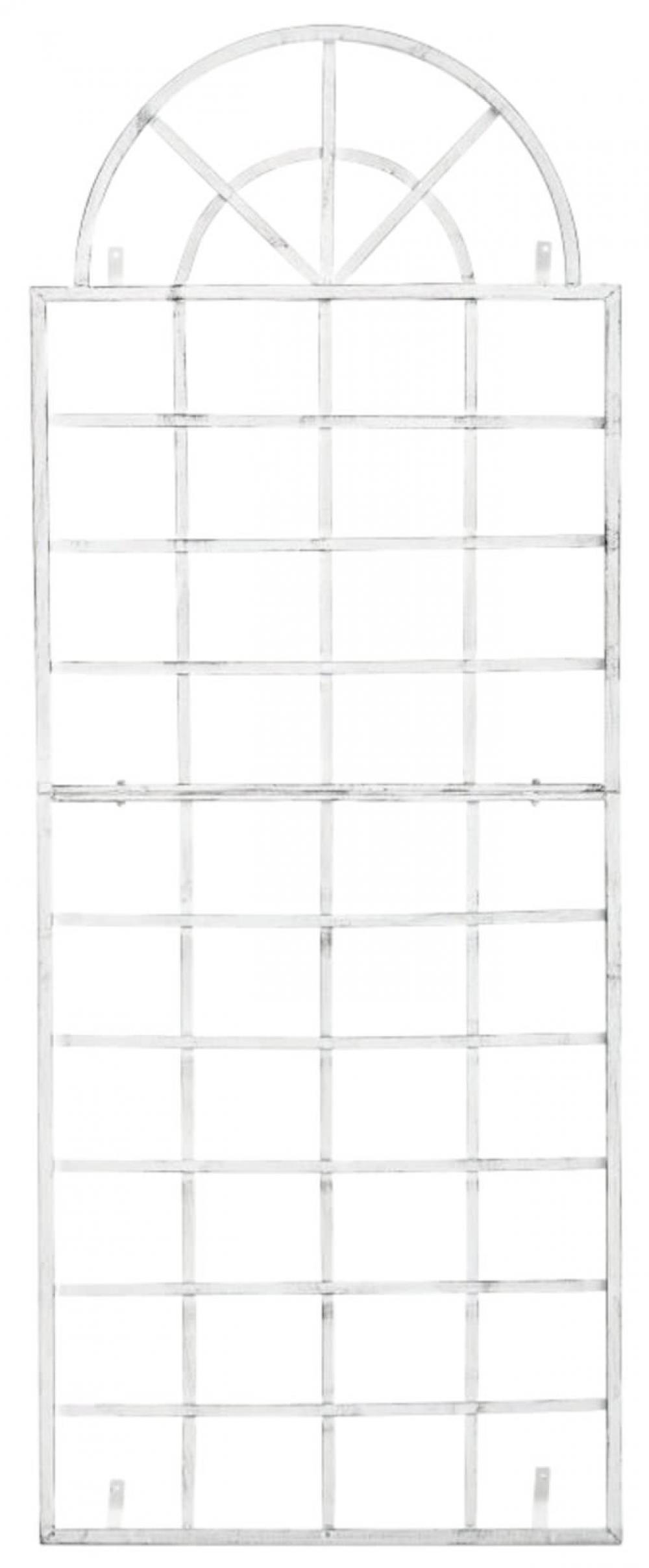 Thumbnail - CLP Rankgitter, Weiß, Weiß, Metall, 70x180x1 cm, Gartenzubehör, Gartendeko