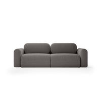 SOFA mit Schlaffunktion Thekla, Grau - Grau, Textil (246/70/100cm) - Fedve
