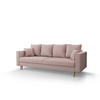 SOFA KRISTI mit Schlaffunktion COSMIC 14 Sofa mit Stauraum - Pink, Textil (90/87/230cm) - Bedante
