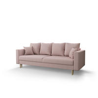 SOFA KRISTI mit Schlaffunktion COSMIC 14 Sofa mit Stauraum - Pink, Textil (90/87/230cm) - Bedante