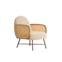 SESSEL Fienne Braun 81/60/79 cm - Braun, Metall (60/79/81cm) - Light & Living