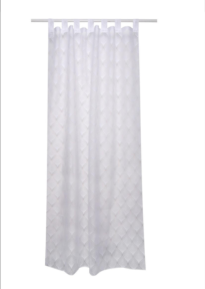 VORHANG Danno - Weiß, Textil (140/1/250cm) - home&you