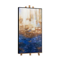 GEMÄLDE Marine II Schattenfugenrahmen Schwarz 120x60 cm - Schwarz, Holz (120/60cm) - YS-art gallery