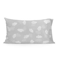KISSENBEZUG clouds 50x75 cm grau - Grau, Textil (50/75cm) - Happy Friday