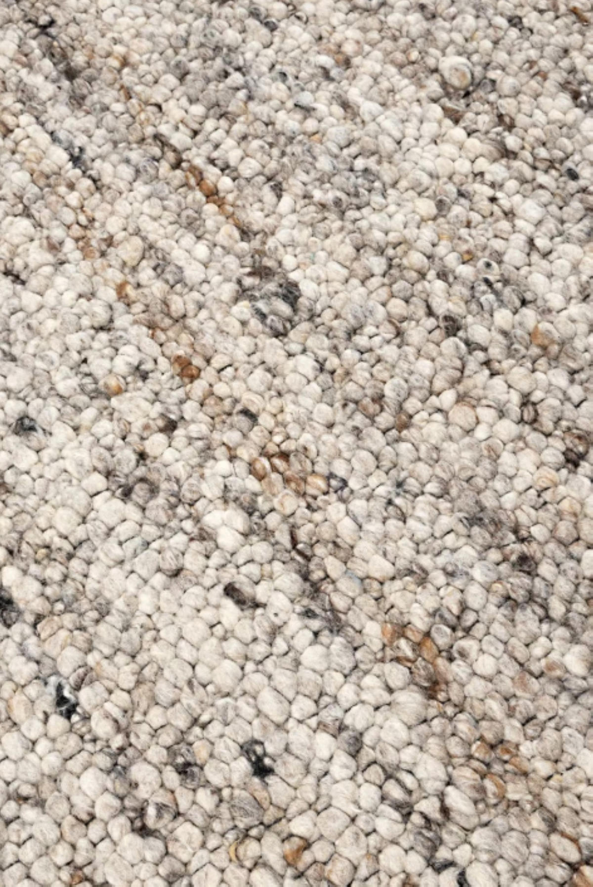 TEPPICH Wohn-/Schlafzimmer Wolle SHEPERD Braun 200x290 cm - Braun, Naturmaterialien (200/290cm) - Novatrend