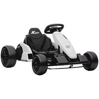 ELEKTRO-DRIFT-KART Kunststoff Stahl Weiß - Weiß, Kunststoff (115/77/55.5cm) - AIYAPLAY