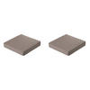 SITZKISSEN Manchester 73/73 cm 2er-Set - Taupe, Textil (73/8/73cm) - Madison